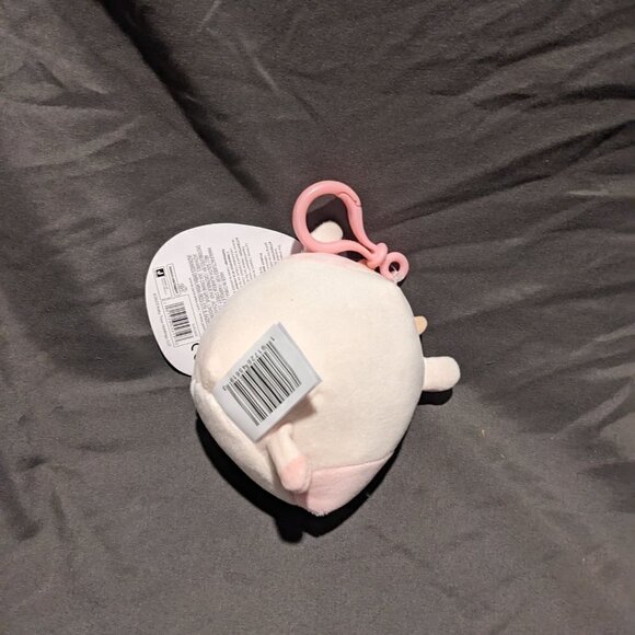 Squishmallows Caedyn the Pink Cow Clip-on Keychain - Picture 2 of 4